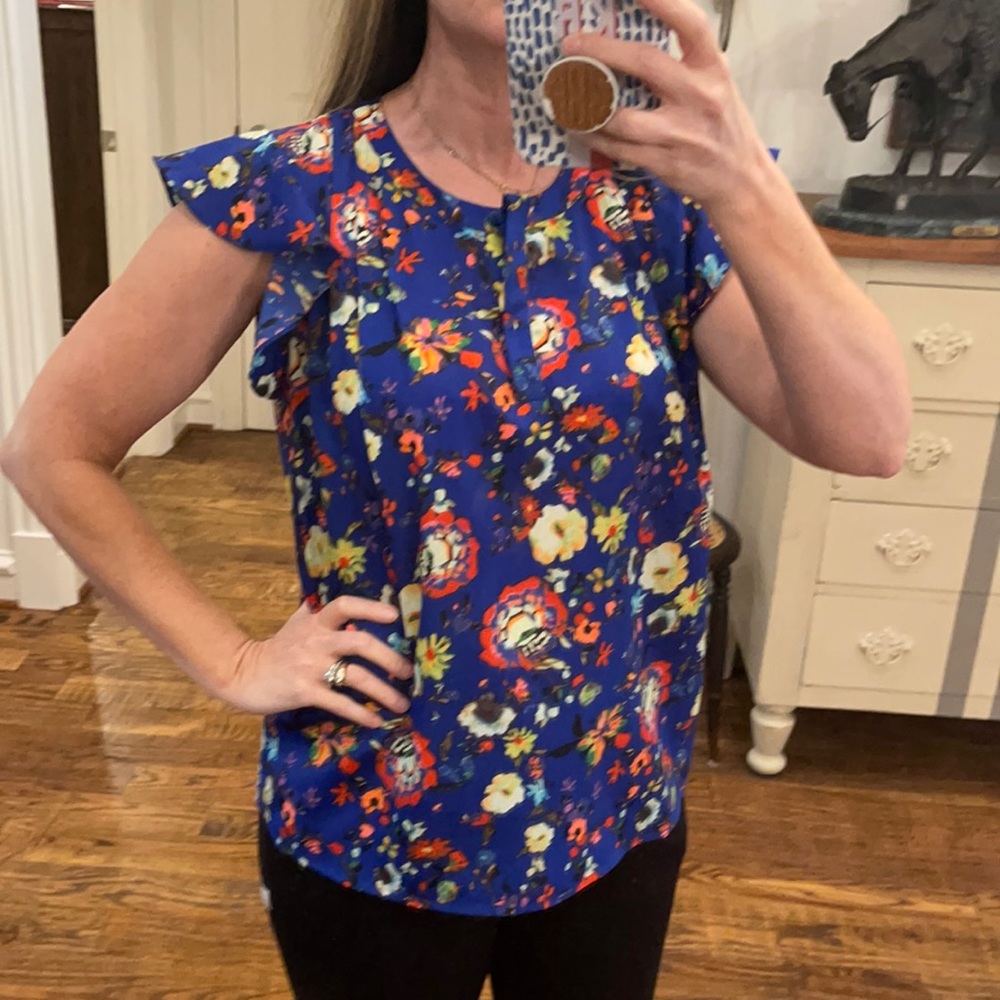 Floral blouse